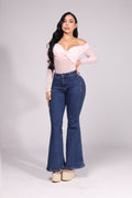 JEANS BOTA ANCHA HORMA PERFECTA REF. CV264011
