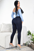 JEANS SKINNY PUSH UP REF. CV264035