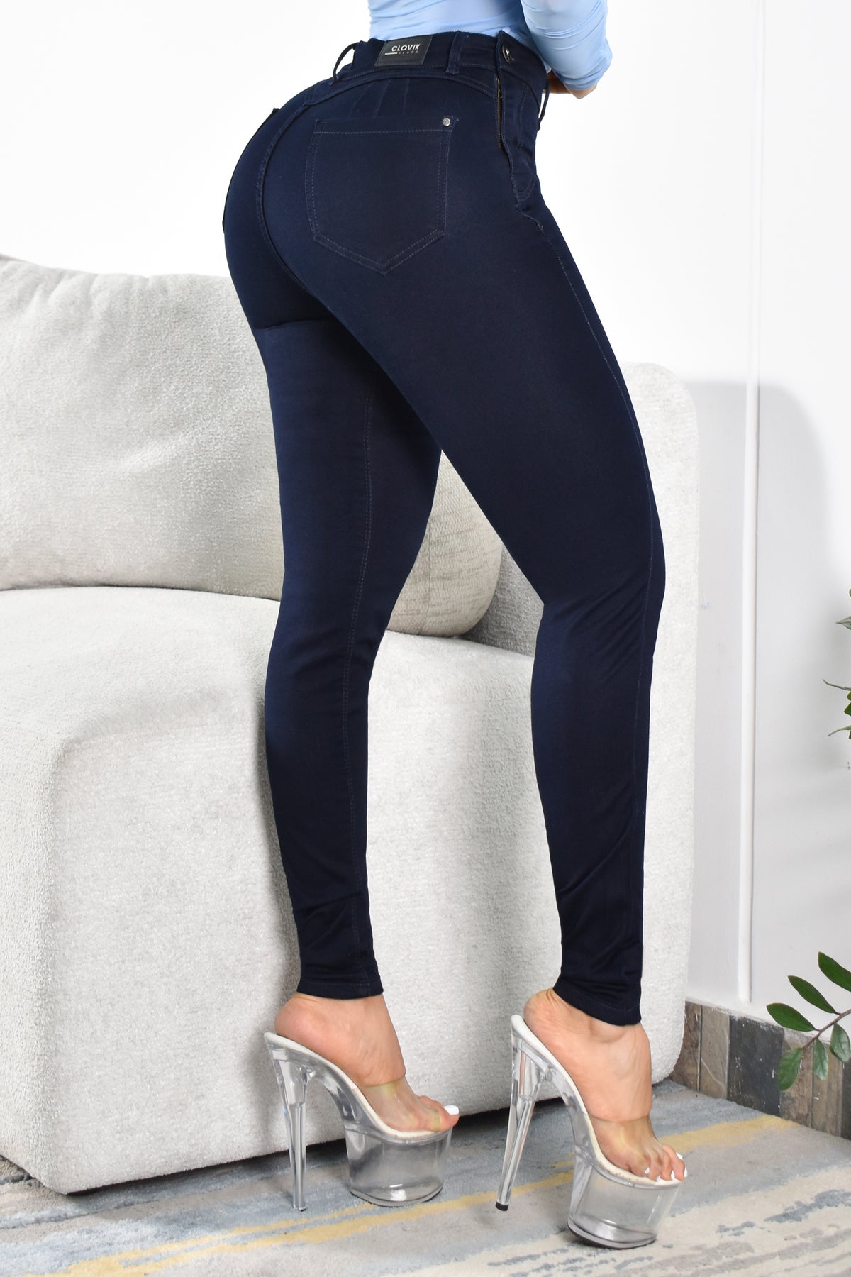 JEANS SKINNY PUSH UP REF. CV264035