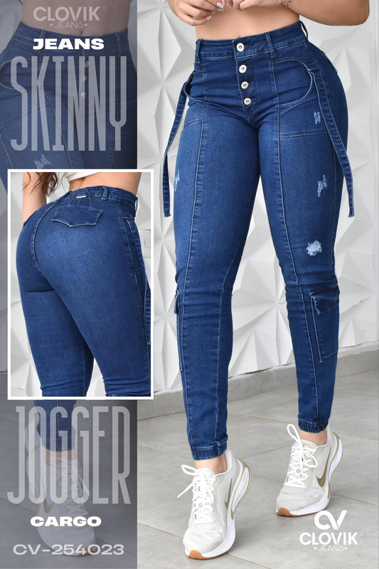 JEANS JOGGER ESTILO CARGO REF. CV-254023