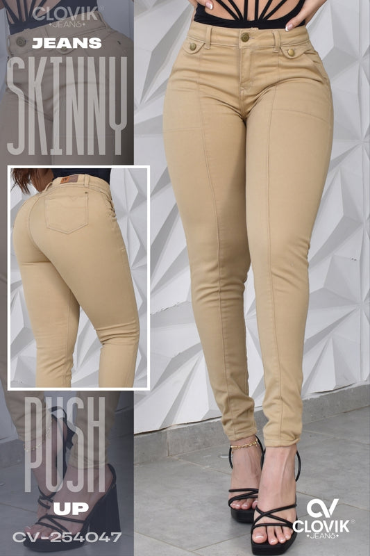 PANTALON SKINNY PUSH UP REF. CV-254047