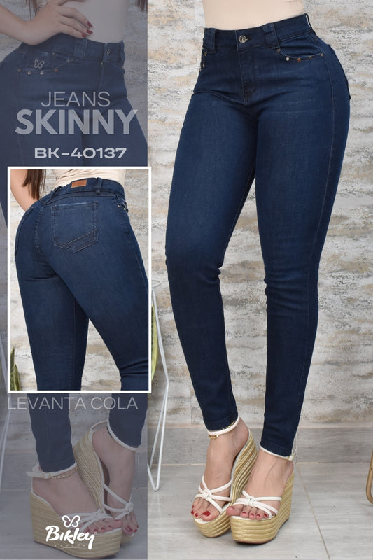 JEANS SKINNY, ESTILO EXCLUSIVE HORMA PERFECTA REF. BK-40137