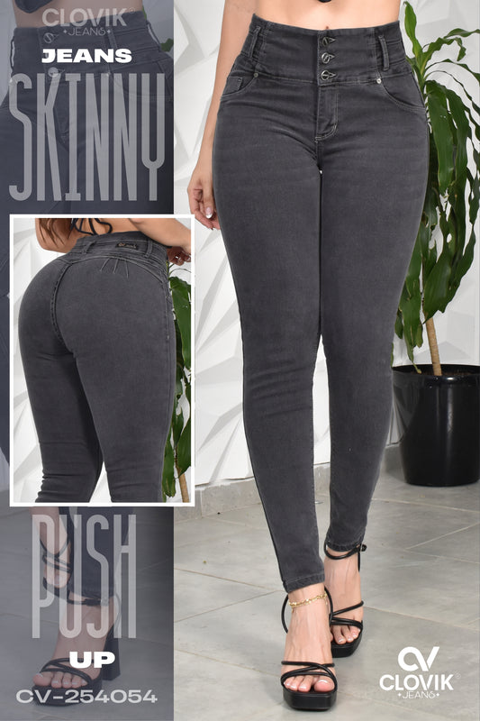 JEANS SKINNY PUSH UP REF. CV-254054