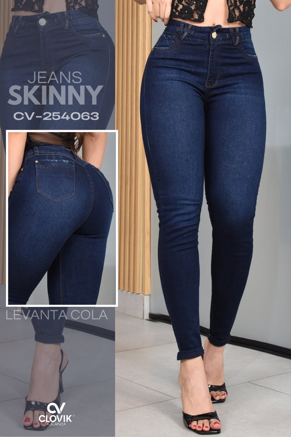 JEANS SKINNY PUSH UP REF. CV-254063