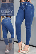 JEANS SKINNY PUSH UP REF. CV-254065
