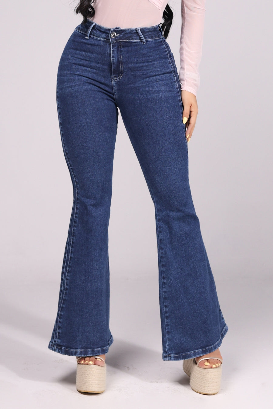 JEANS BOTA ANCHA HORMA PERFECTA REF. CV264011