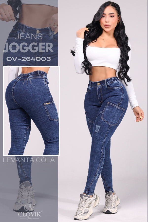 JEANS JOGGER ESTILO CARGO REF. CV264003