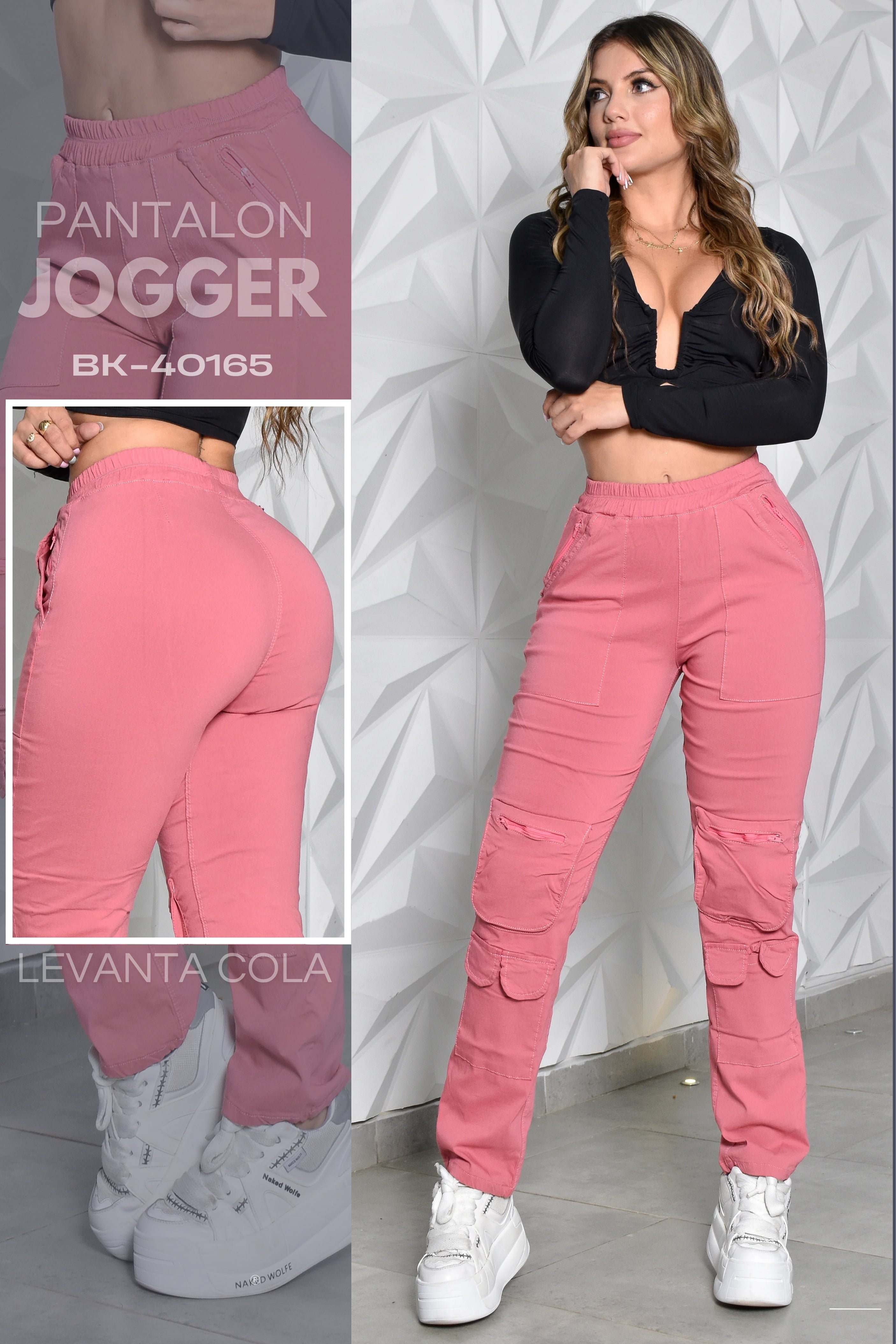 PANTALON JOGGER CARGO REF. BK-40165
