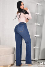 JEANS BOTA RECTA HORMA PERFECTA REF. CV264021