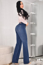 JEANS BOTA RECTA HORMA PERFECTA REF. CV264021