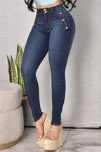 JEANS SKINNY PUSH UP REF. CV264018