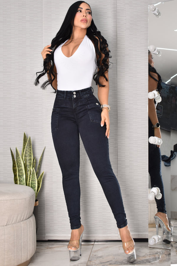 JEANS SKINNY PUSH UP REF. CV264017
