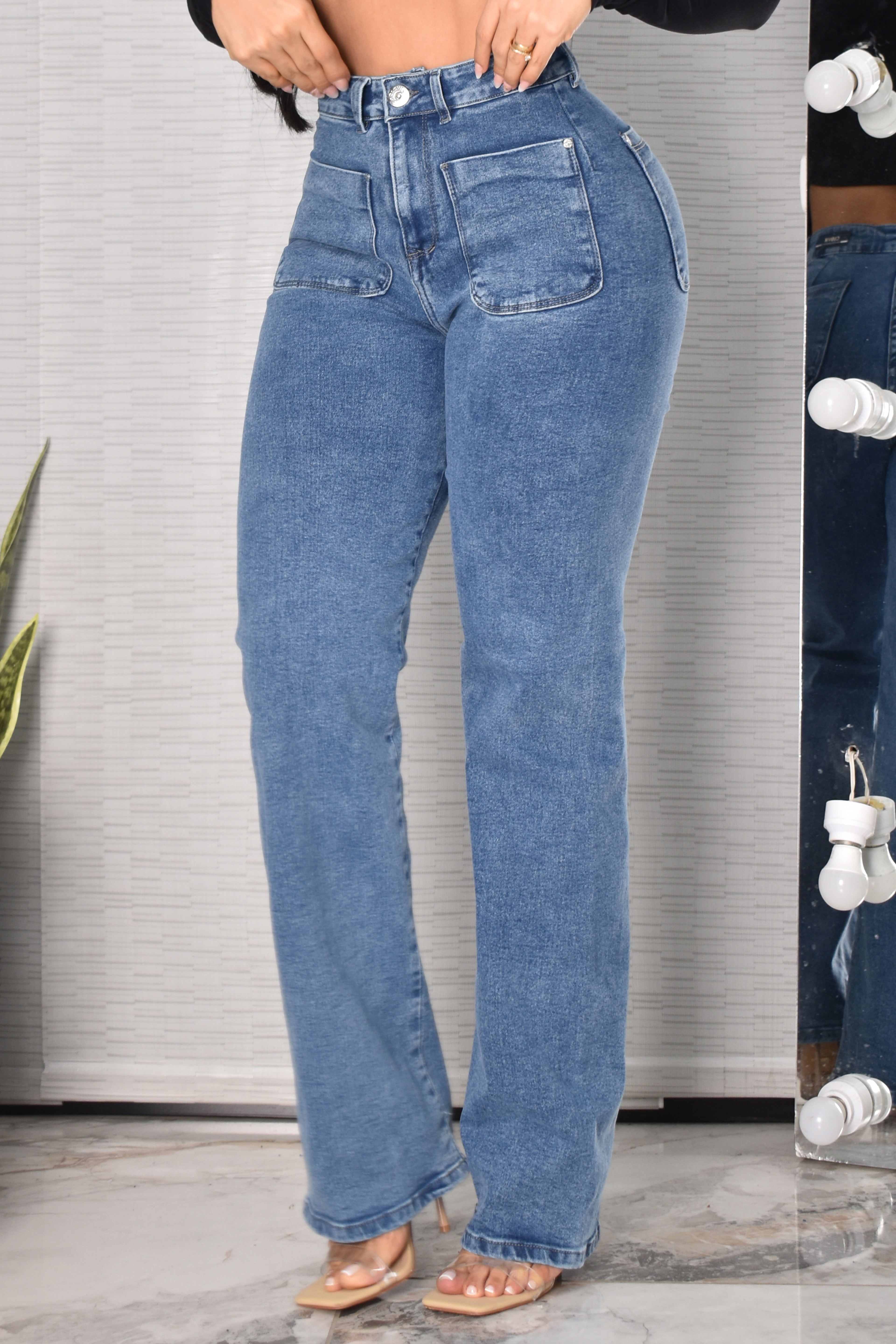 JEANS BOTA RECTA HORMA PERFECTA REF. CV264022