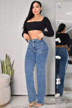 JEANS BOTA RECTA HORMA PERFECTA REF. CV264022
