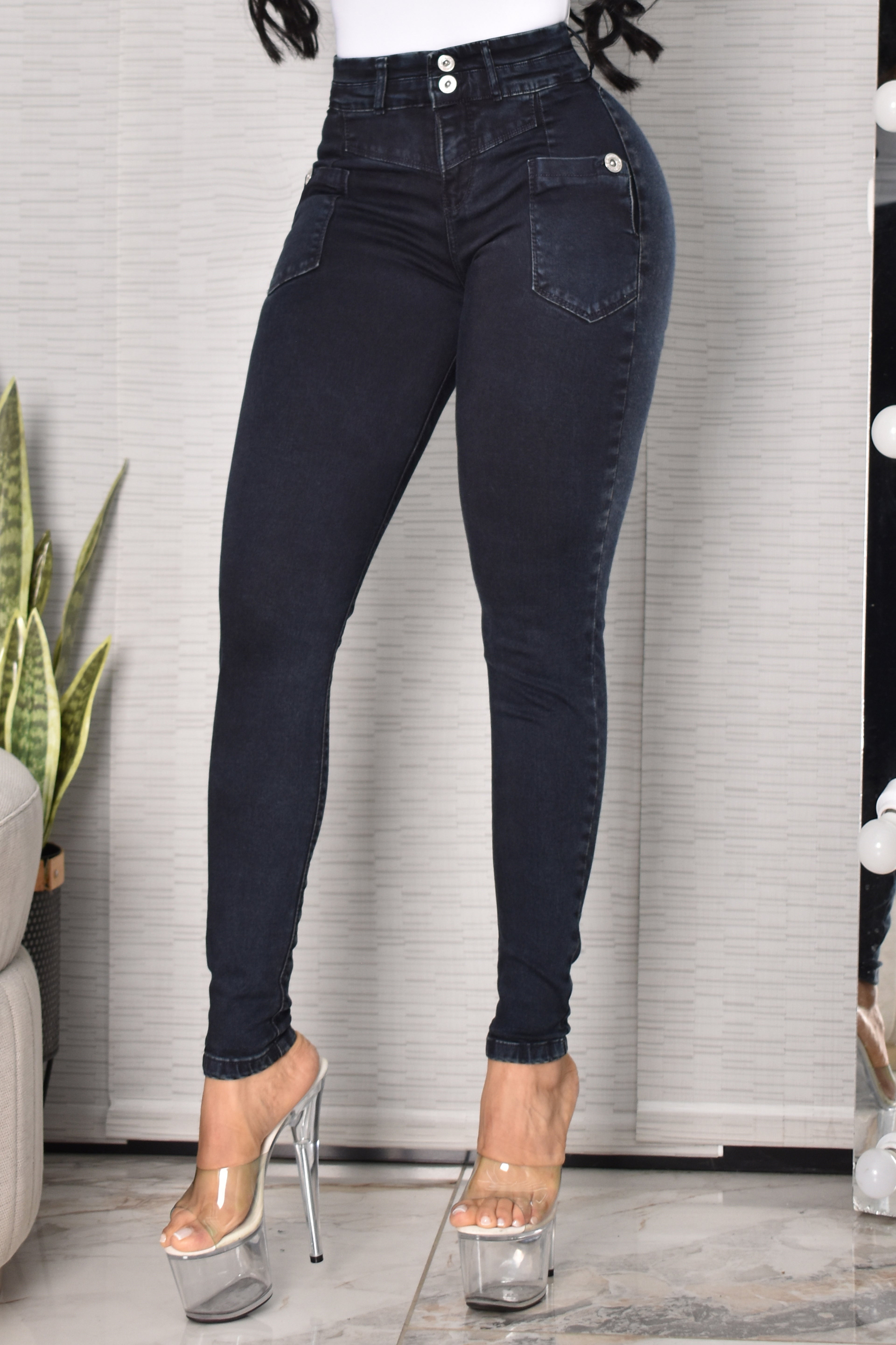 JEANS SKINNY PUSH UP REF. CV264017