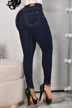 JEANS SKINNY PUSH UP REF. CV264028