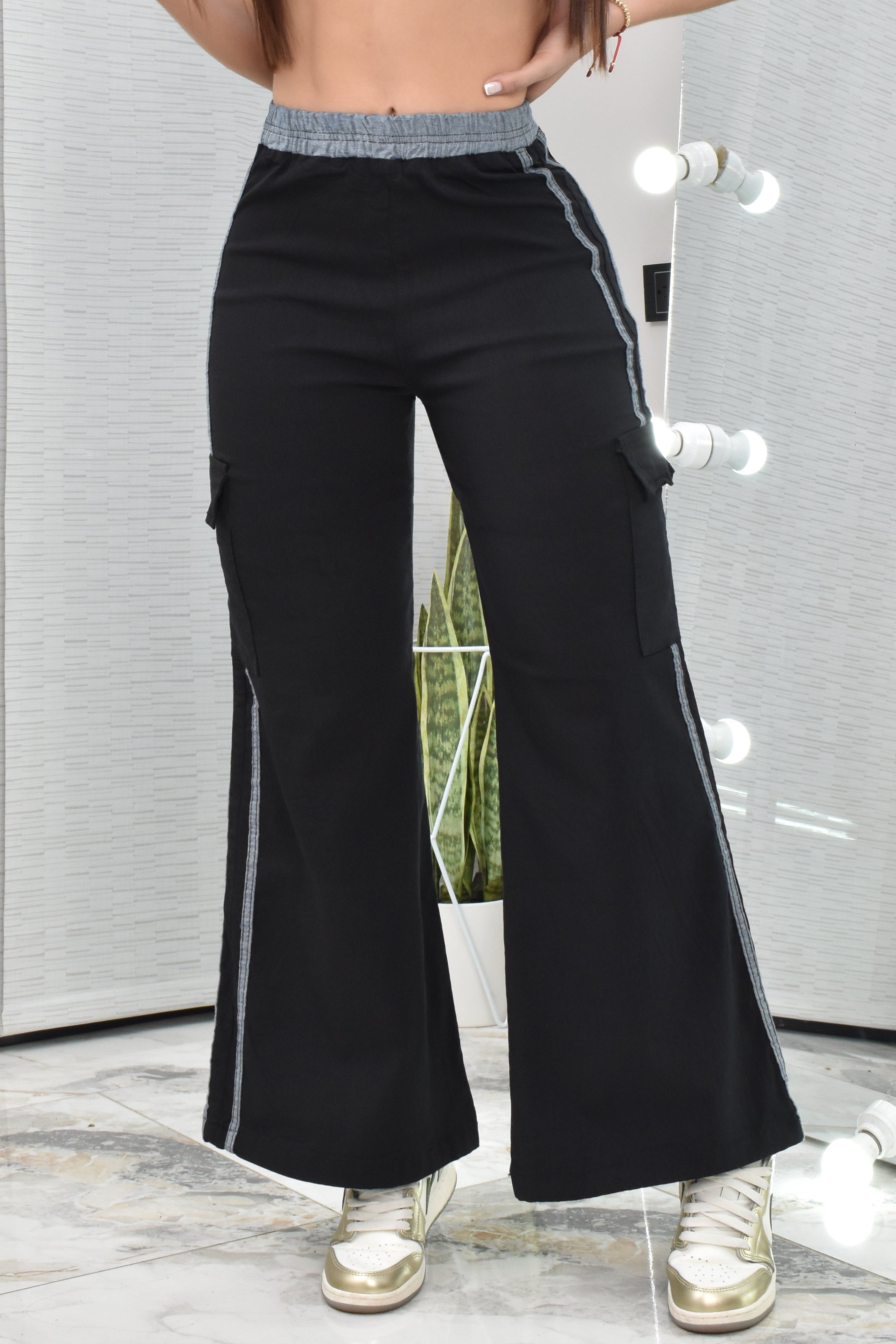PANTALON SPORT BOTA RECTA CARGO REF. BK-254001