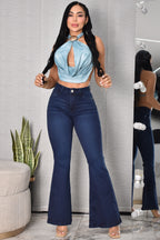 JEANS BOTA ANCHA HORMA PERFECTA REF. CV264020
