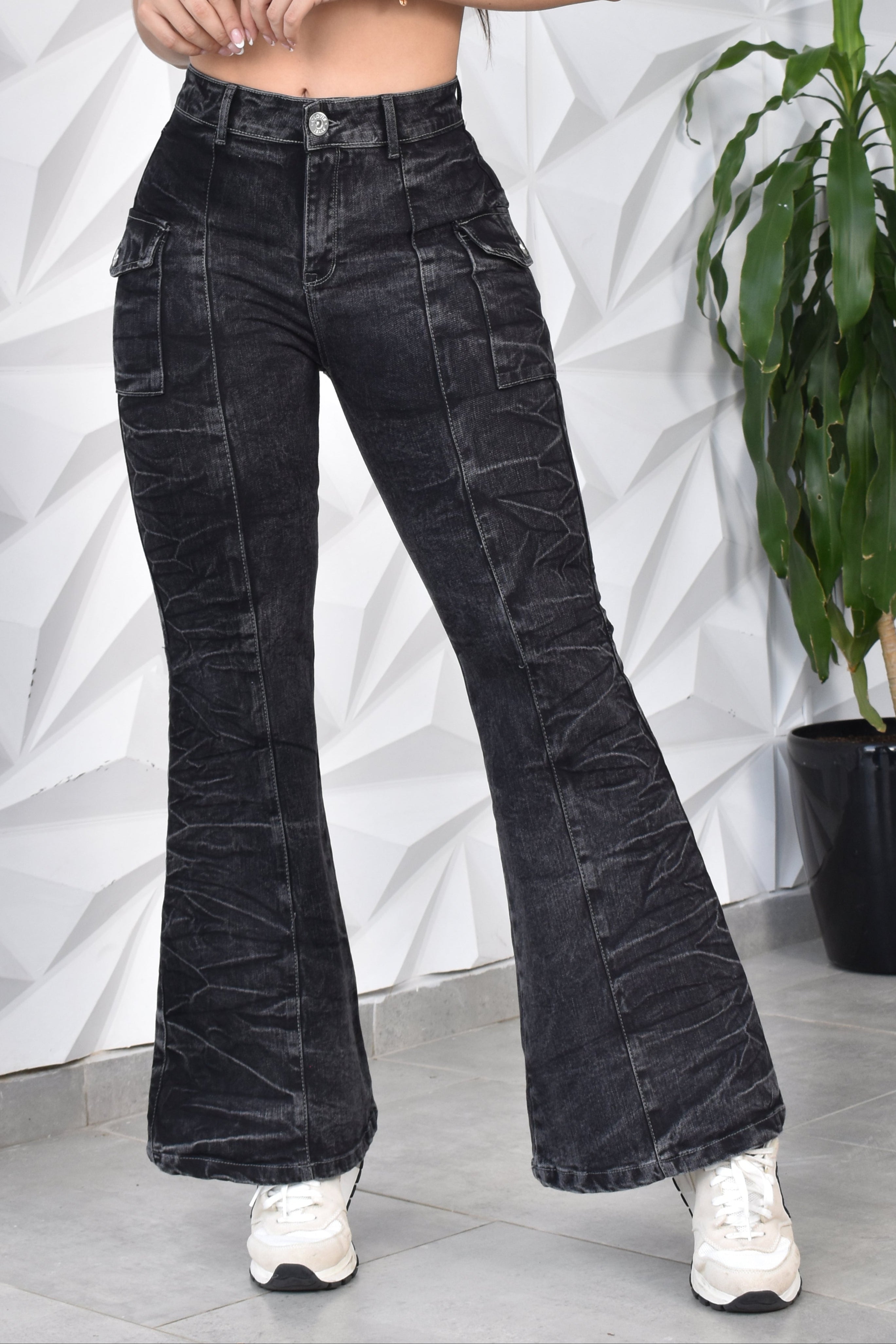 JEANS BOTA ANCHA HORMA PERFECTA REF. CV-254061