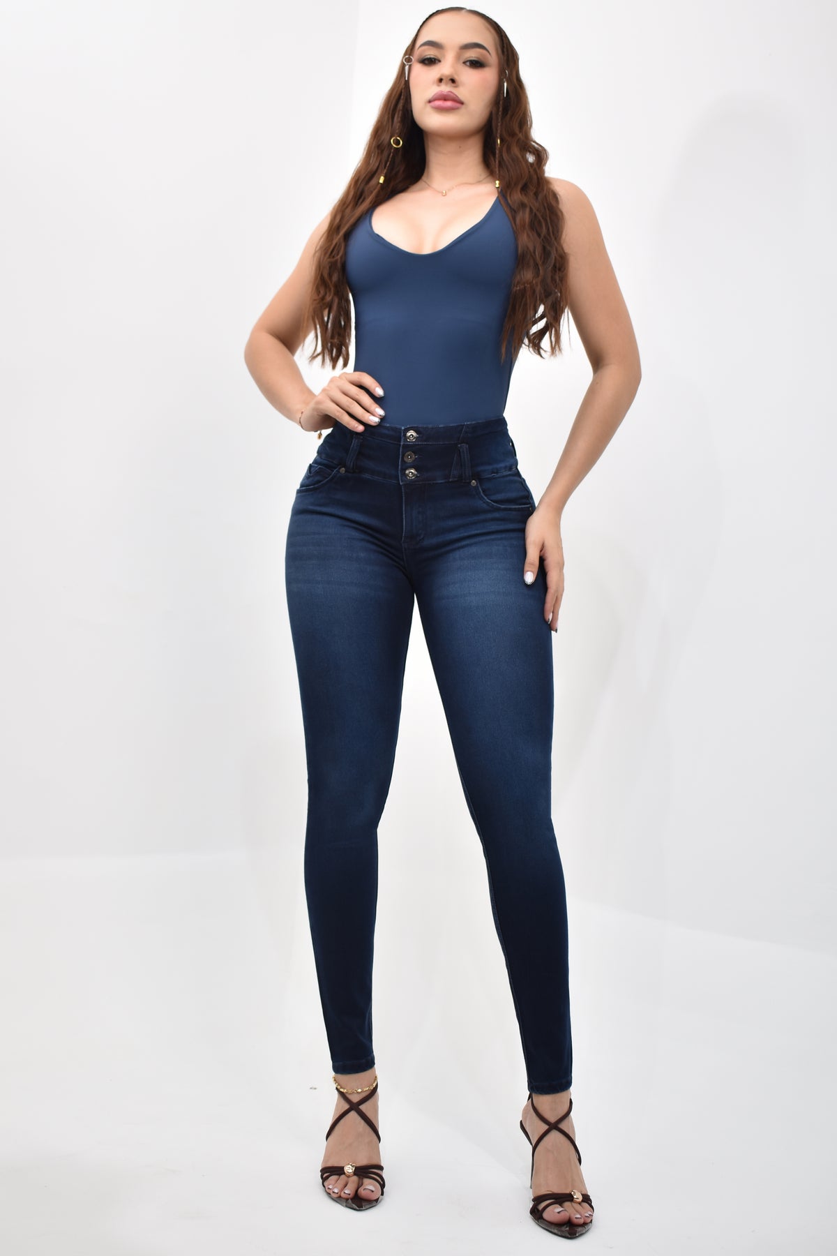 JEANS SKINNY PUSH UP CLOVIK REF. CV264034