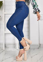 JEANS SKINNY PUSH UP REF. CV-40855