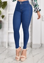 JEANS SKINNY PUSH UP REF. CV-40855